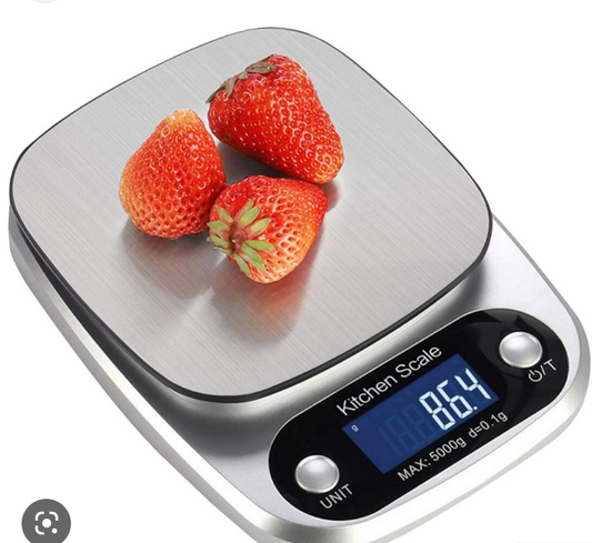Kitchen weighing scale